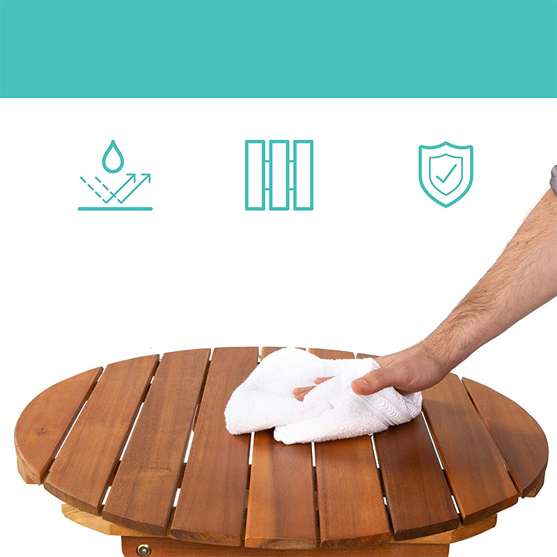 Set da bistrot 3 pezzi con tavolo pieghevole, 2 sedie