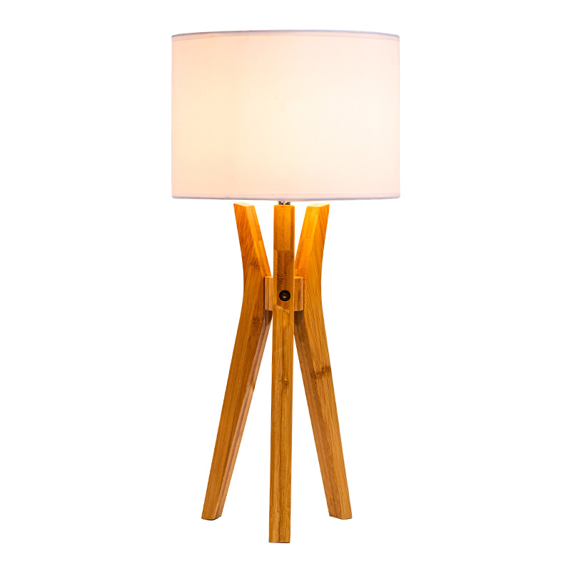 Finitura in corda naturale e blu ghiacciato anticato - Paralume in lino naturale con copertina rigida rotonda - Interruttore rotante on-off