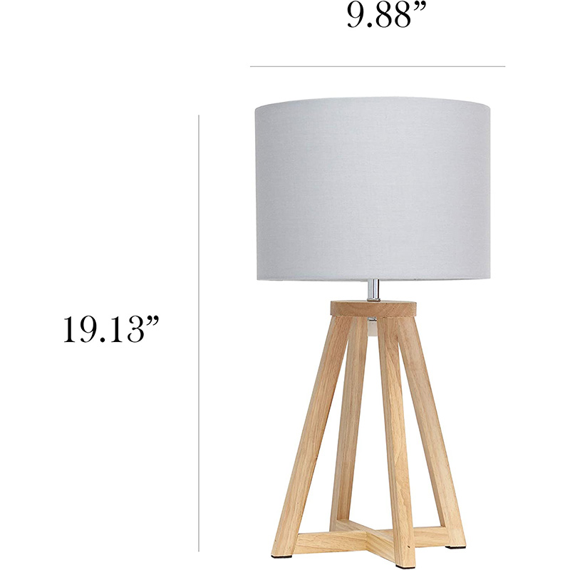 Finitura in corda naturale e blu ghiacciato anticato - Paralume in lino naturale con copertina rigida rotonda - Interruttore rotante on-off