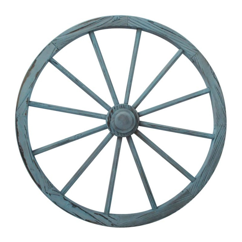 Ruota del carro decorativo, 35 pollici