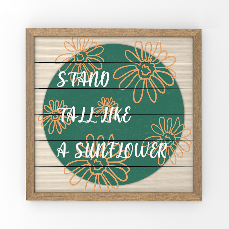 Decorazione da parete in legno per macchina da cucire per la casa