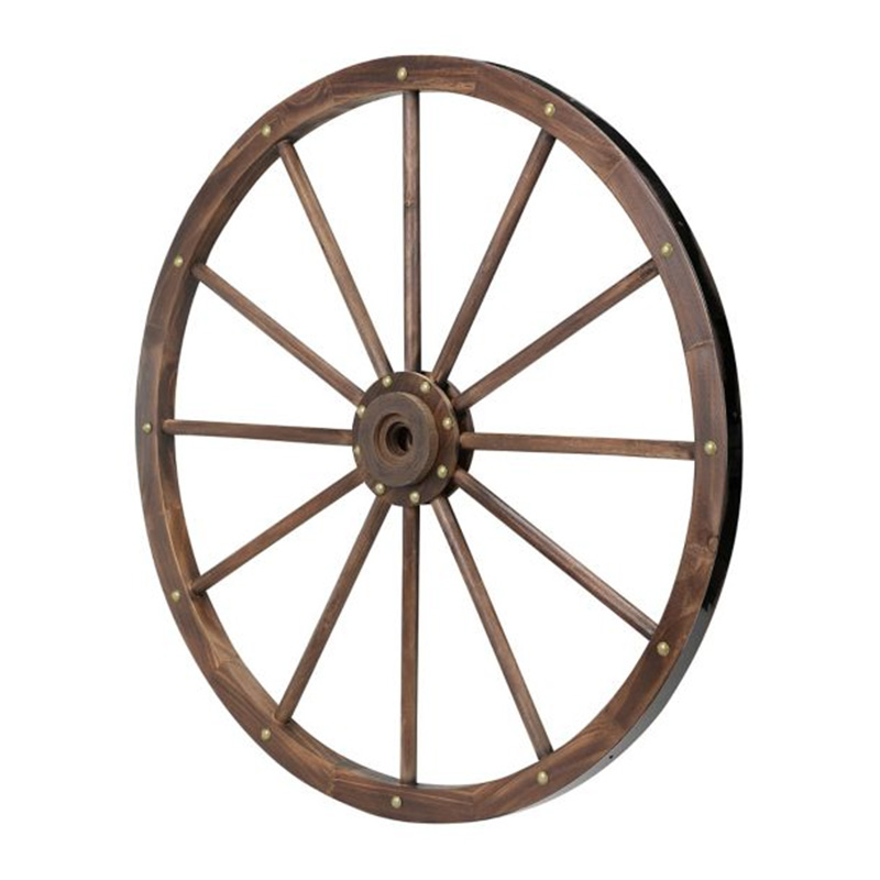 Ruota del carro decorativo, 35 pollici